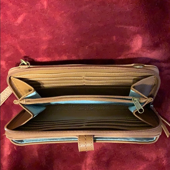 The Sak leather wristlet. - Picture 3 of 3